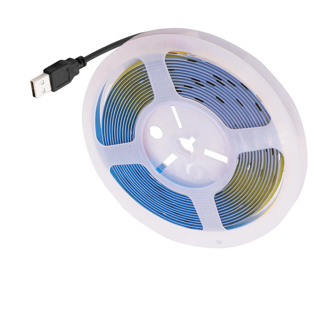 USB LED Light Strip review -- 5V 6V USB powered LED strip