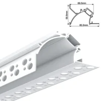 ALP127-Rwhite (1) LED Aluminum profile YF-ALP127-R-white