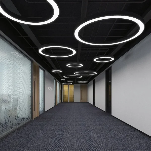Ceiling lights Hollow Round Sharp