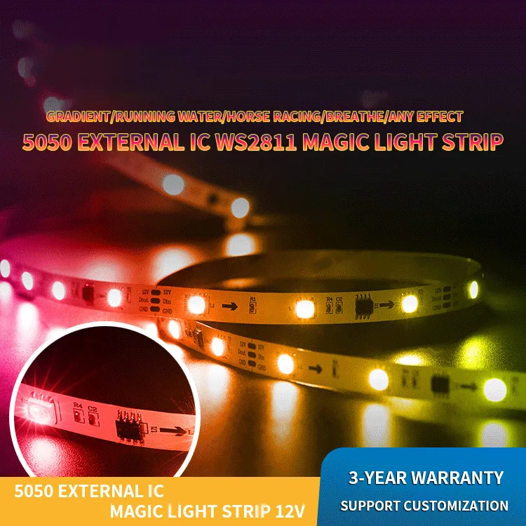 addressable led strip 5050 external IC (21)