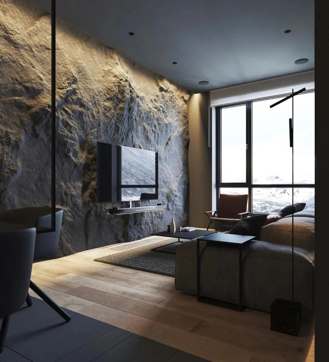 Design The TV Wall Lighting
