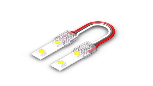 Smd Led Conection 31# SMD LED Strip Lights connector 10mm 3pin stripto wire to strip ...