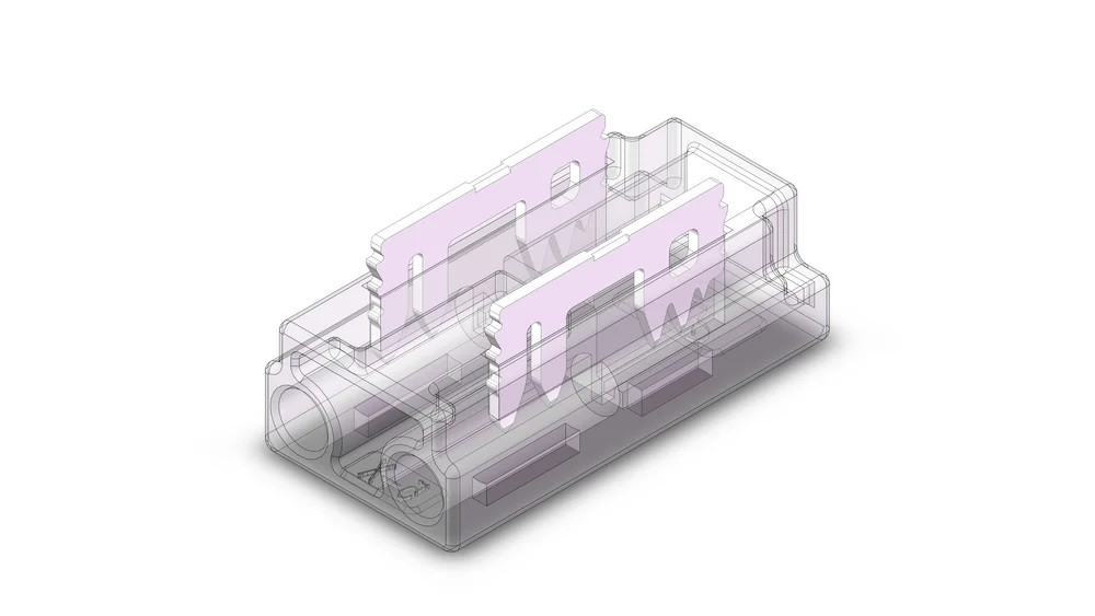 5mm COB总装(D-X) board to wire connector