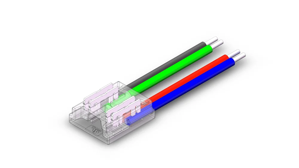 cob 4 pin connectors