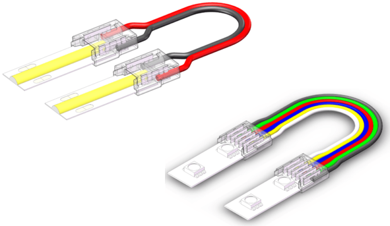 Mini Crystal LED Strip Connector