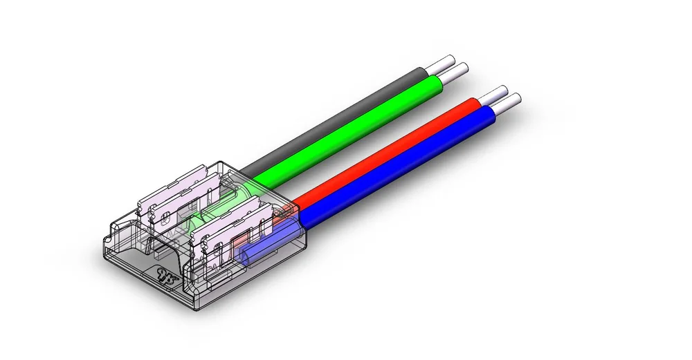 cob led strips connectors