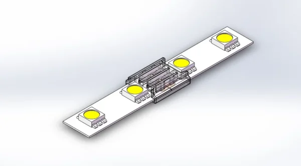 Smd Led Conection 30# SMD LED Strip Lights connector 10mm 3pin strip to strip ...