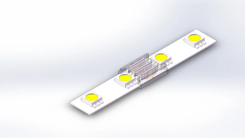 SMD-10mm 3Pins 总装 (有灯带) smd 3pin connectors
