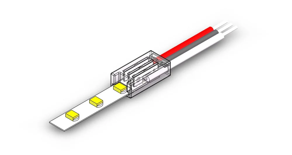 SMD 5mm-3PIN总装(有灯带) 单端出线-截图