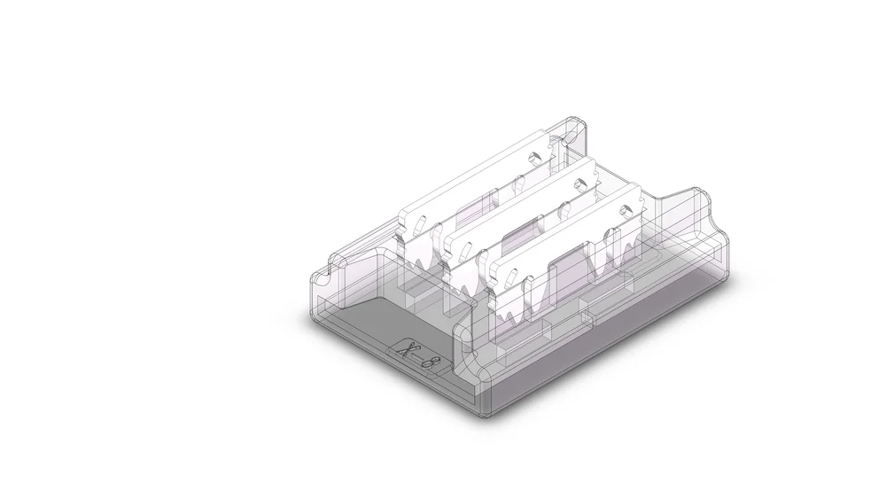SMD 8mm-3PIN总装(D-D) board to board connector