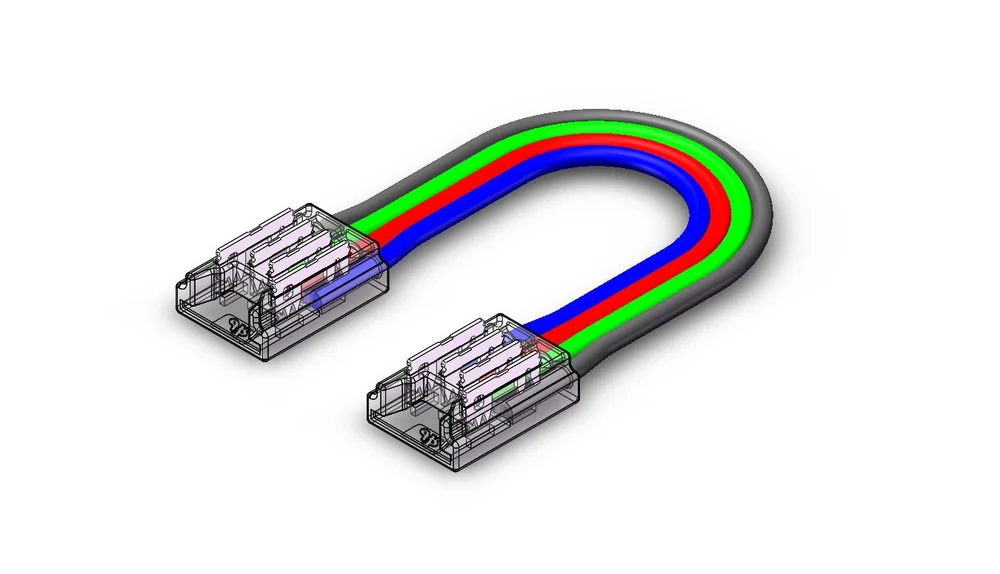 rgb led strips connector