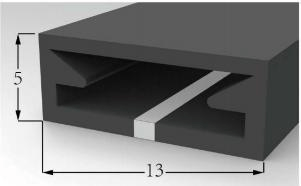Silicone LED Channel System TV1305H