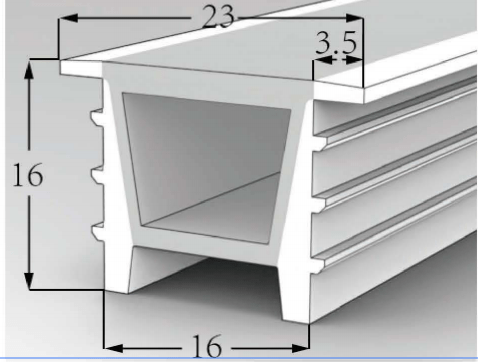Silicone LED Channel System TV1616U