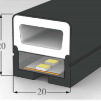 Silicone LED Channel System TV2020H2