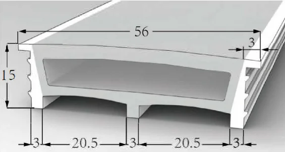 Silicone LED Channel System TV4015U