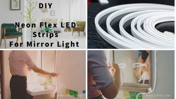 Want To Make The Skin Tone In Your Mirror Look More Natural? Use COB Light Strip