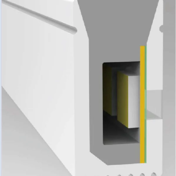 Silicone waterproof led strip lights SV0612S