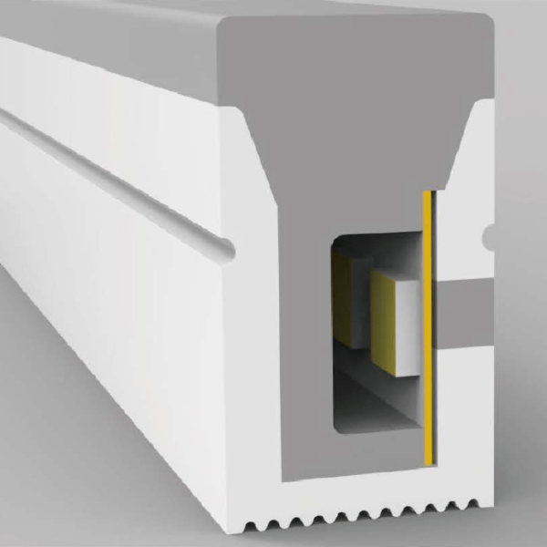 Silicone waterproof led strip lights SV1018S